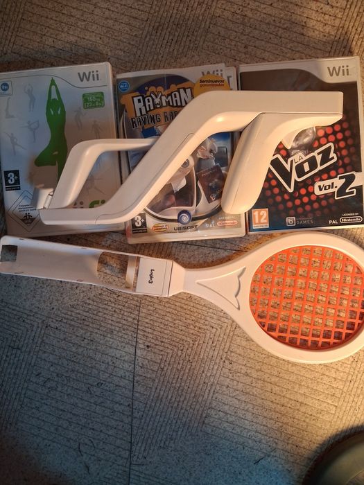 Nintendo wii desbloqueada + hdd 500gb + acessórios