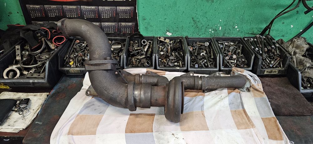 Kolektor wydechowy SW400 turbo ( Rekord)