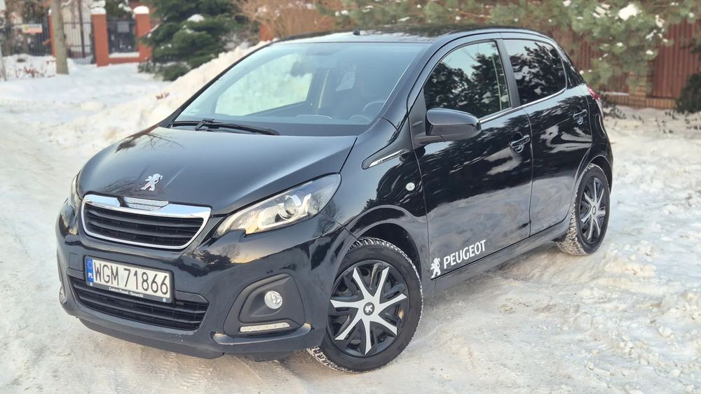 Peugeot 108 5D Klimatyzacja Kamera Cofania Radio 7Cali Bogato wyposażony