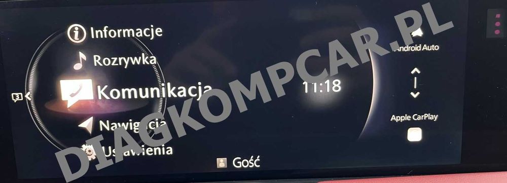 Mazda cx50 cx70 cx90 menu polskie