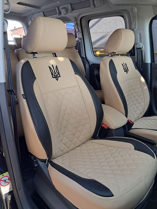 Преміум чохли екошкіра алькантара octavia a7,VW,AUDI,RENAULT,SKODA