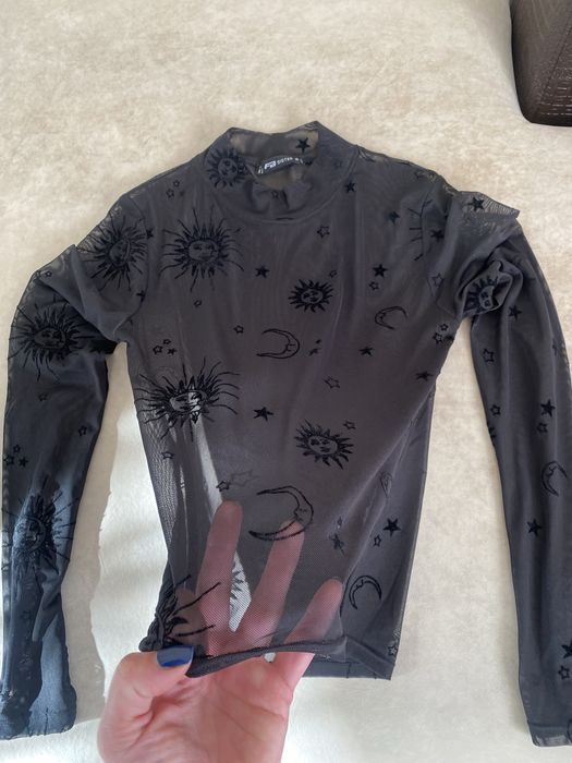 Прозора кофта сітка