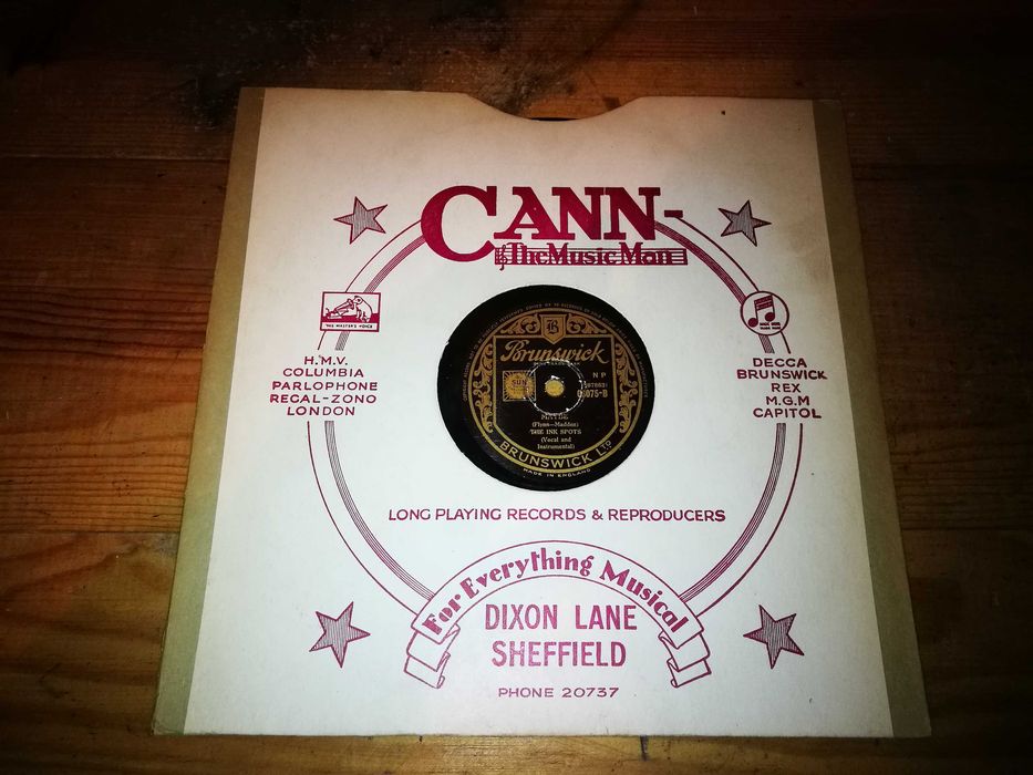 THE INK SPOTS - Whispering Grass/May Be Ed ING-ANOS 50-78RPM - 10'