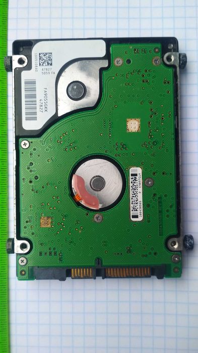 Seagate 160 Гб 7200 sATA Неробочий вінчестер жорсткий диск 2,5 дюйма