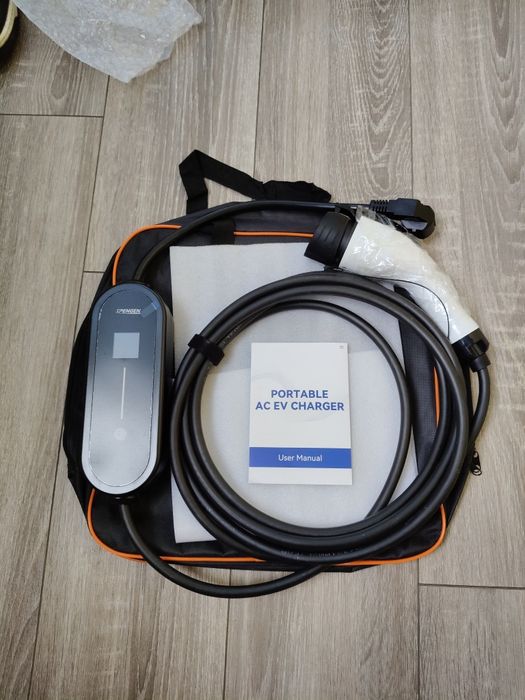 НАЙНИЖЧА ЦІНА‼️Зарядка 16А Type 1/Tesla type 2 gbt 5м 3.5kw  Ipengen Ev charger Америка Європа Китай усі роз'єми зарядний пристрій