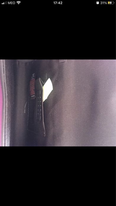 Clutch NOVA preta com laço