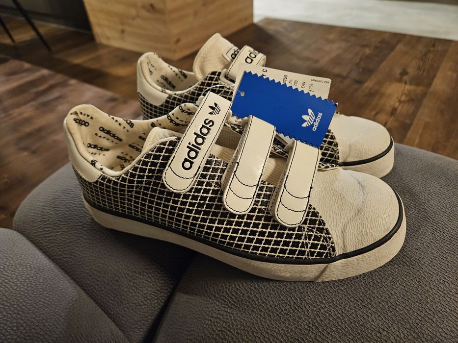 Buty trampki Adidas Stan Smith Safety C na rzepy limitowana edycja