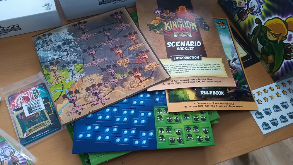 Kingdom Rush - Rift in Time (kickstarter/nieużywana) + dodatki