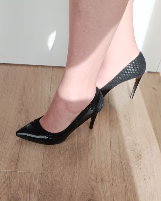 Buty półbuty szpilki damskie Sergio Leone