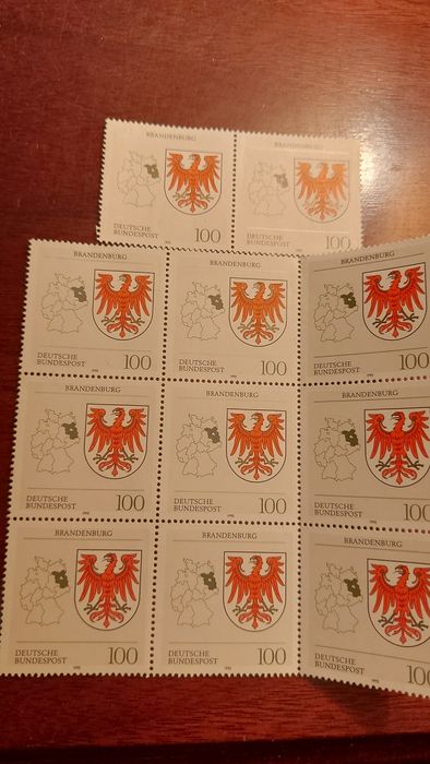 11 Selos Brandenburg de 1992