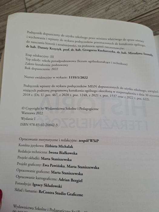 Historia i teraźniejszość 1