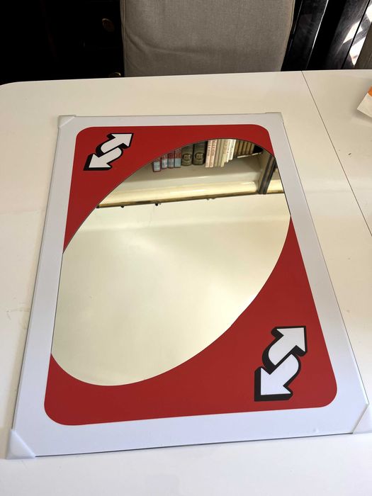 UNO Reverse Card Espelho