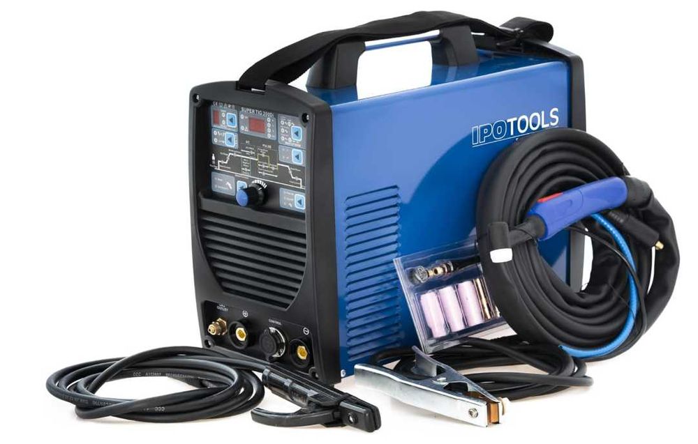 Spawarka TIG AC DC 200A Ipotools Supertig 200DI MMA