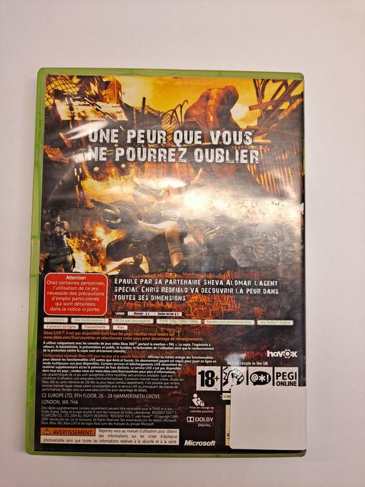 Gra Resident Evil 5 / XBOX 360