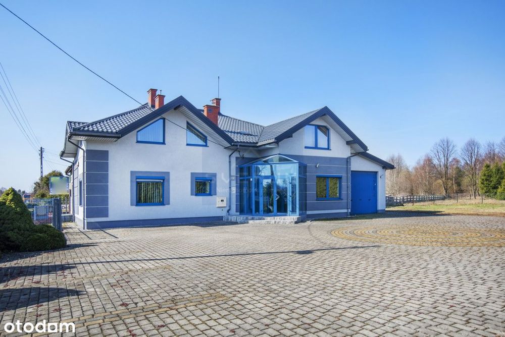 Dom jednorodzinny z lokalem/ Blisko Częstochowy