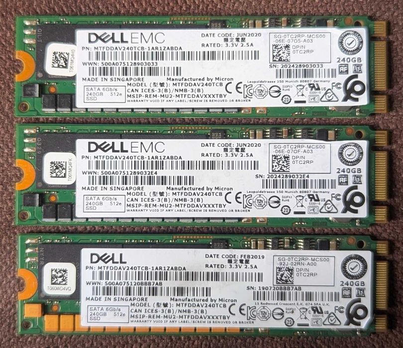 SSD M2 NVME/SaTa3  240-512-1TB !!!