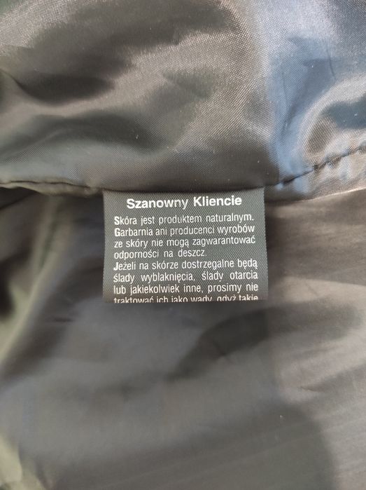 Kurtka skórzana Polska