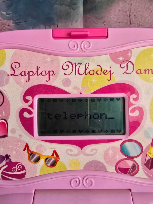 Interaktywny laptop edukacyjny "Laptop Młodej Damy"