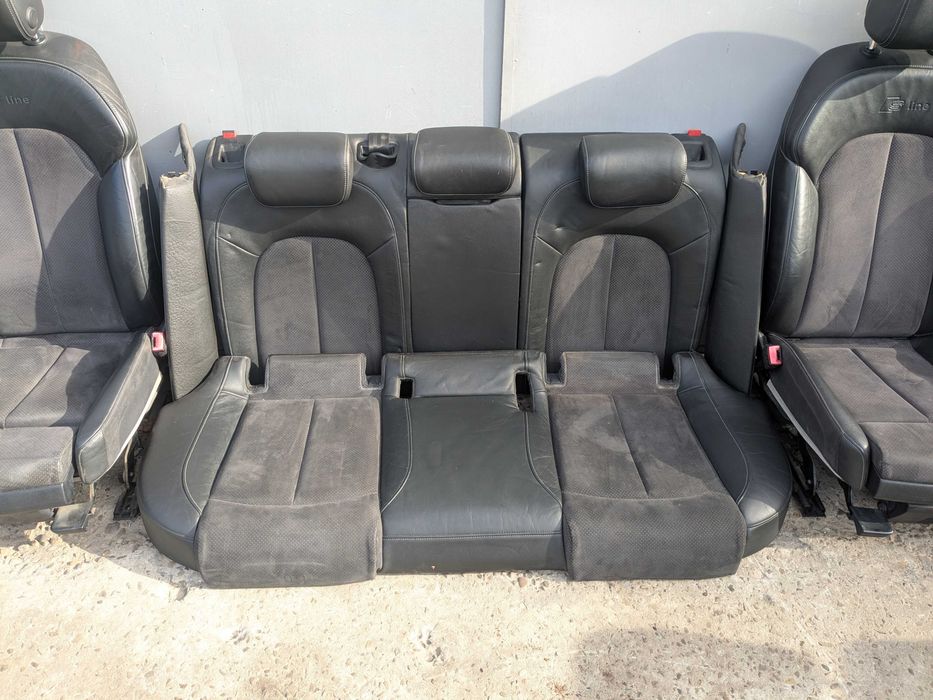 Салон Audi A6 C7 Recaro Підігрів Сидение Сідушки Кожа Алькантара Шкіра А6 Ц7 S-line