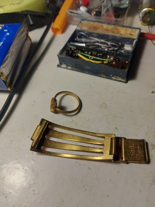 Браслет от часов позолота