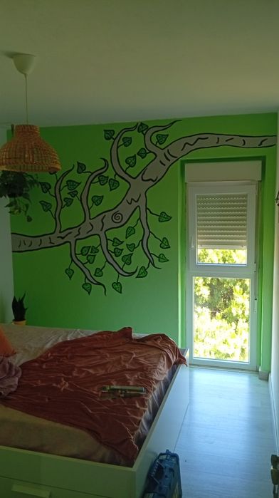 Trabalhos de pintura,Pladur e chão flutuante
