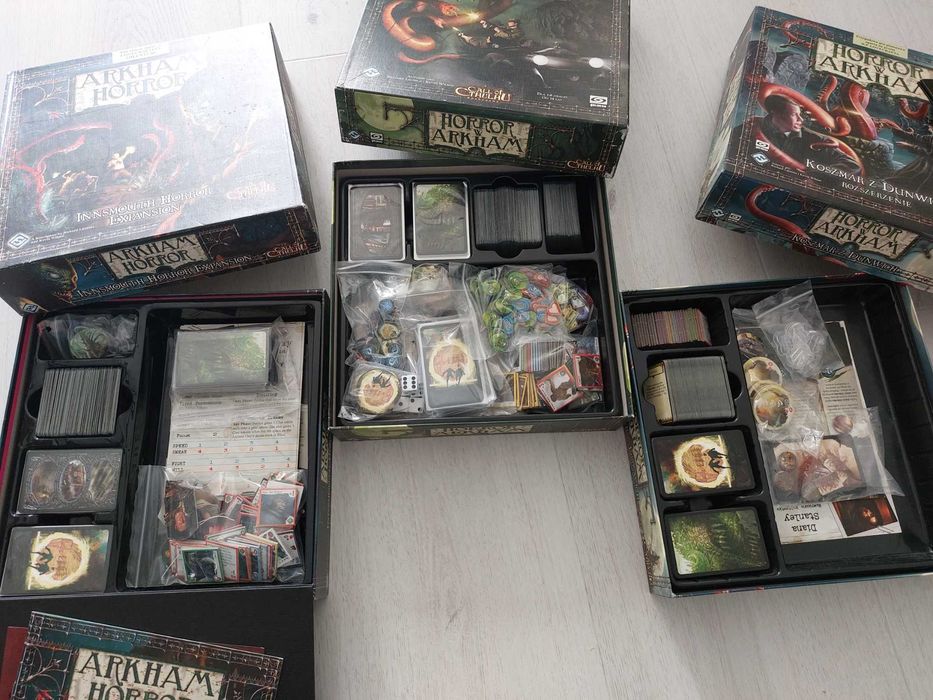 Horror w Arkham 2 edycja + Widmo Nad Innsmouth + Koszmar z Dunwich