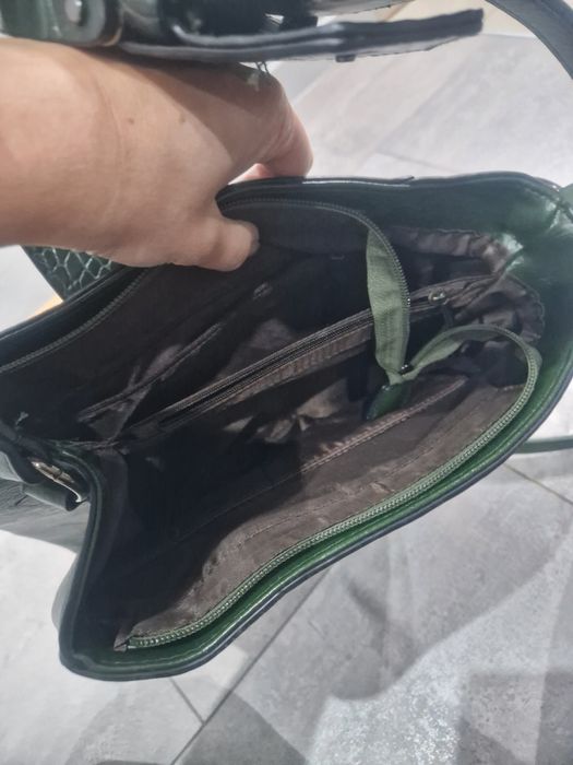 Torebka butelkowa zieleń