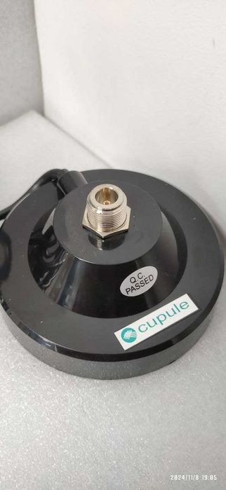 Магнітне кріплення (тримач) антени N-type female з кабелем SMA male 3m