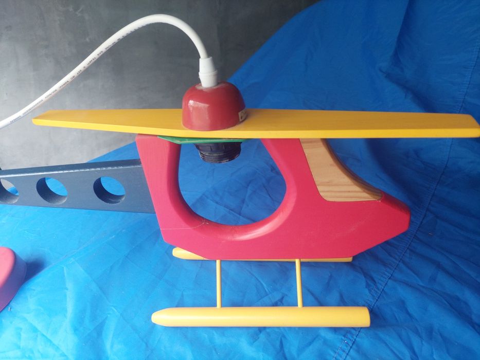 Candeeiro infantil Helicópetro