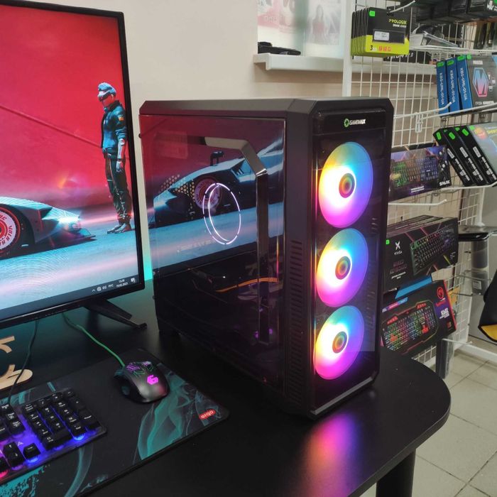 Компютер Новый Intel Core i5-9600kf, 16GB DDR4, GTX 1660 Ti, SSD 512GB