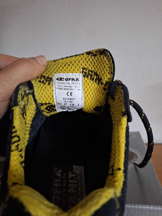 Sapatilha biqueira de aço