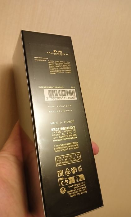 Акция! Бутиковый парфюм- экстракт Red Tobacco Intense Mancera, распив