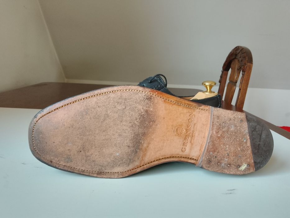 Buty brogsy oxfordy Granson 7,5/41,5 Loake Berecik Barker