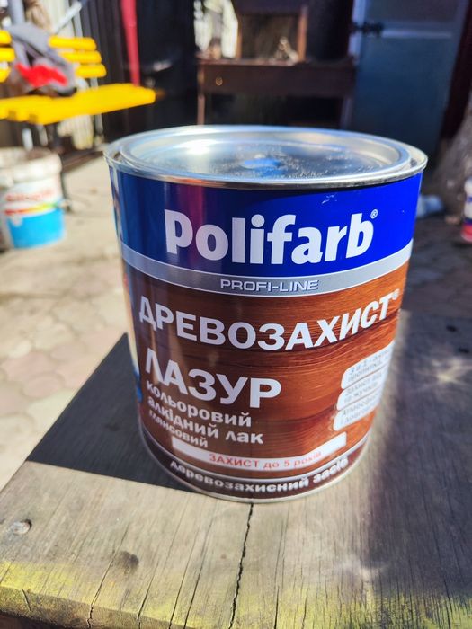 Деревозпхист лазур polifarb