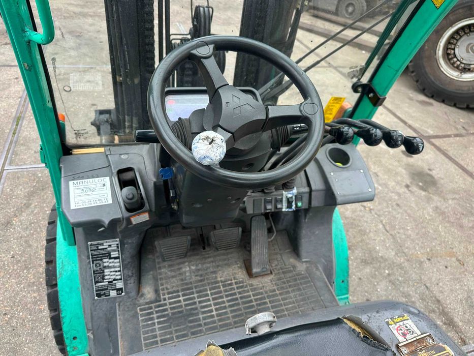 Wózek widłowy Mitsubishi FG30N, 3t, LPG, 2007r,Triplex 4,7m,pozycjoner