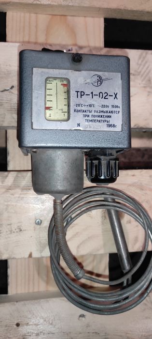 Реле температури ТР-1-02-Х
еле температури ТР-1-02-Х
Двопозиційний дис