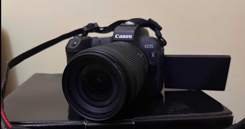canon eos r + rf 24-105mm f4-7.1 is stm plus akcesoria i dodatki
