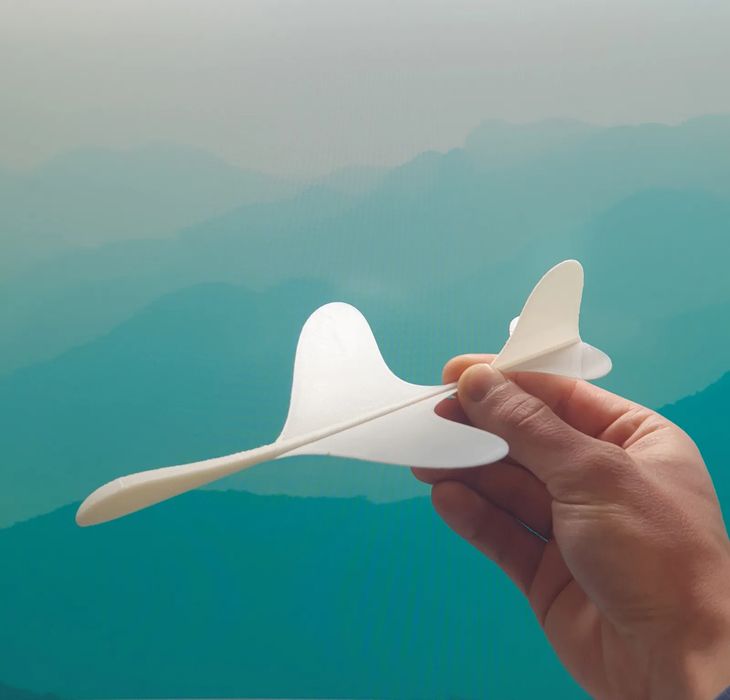 Aviãozinho Planador Estável VI - Pequeno Brinquedo