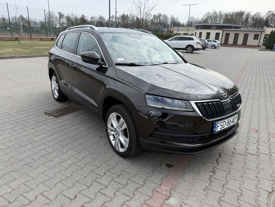 Skoda Karoq krajowa polski salon 1.6 TDI manual full led
