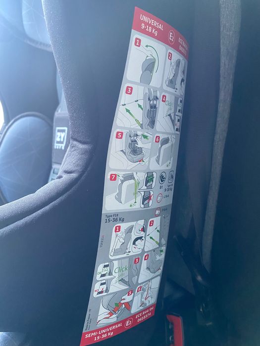 Zippy safe cadeira auto