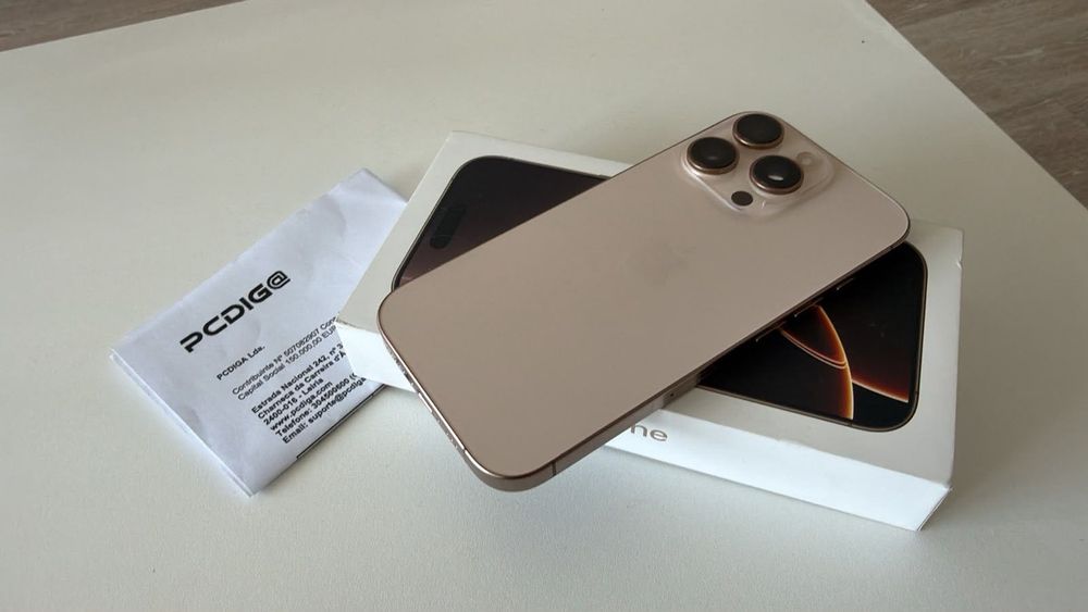 Vendo iPhone 16 Pro 128Gb Livre deserto Fatura Garantia