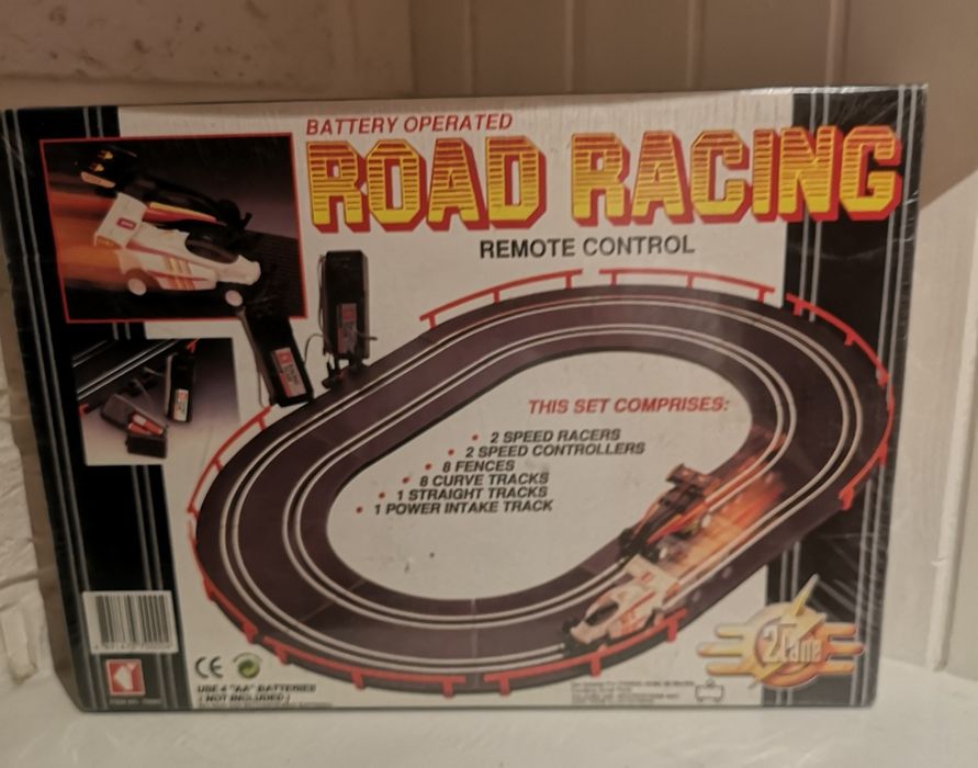 Tor wyścigowy Vintage 1990s Race Track Set ROAD RACING NEW UNOPENED 2