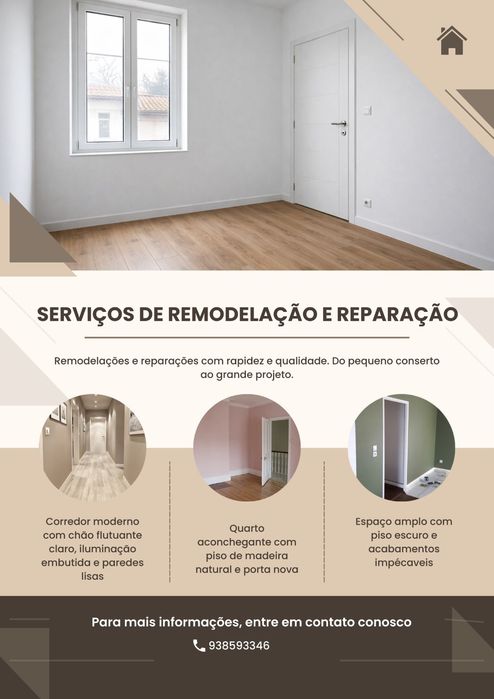 Remodelações e reconstrução