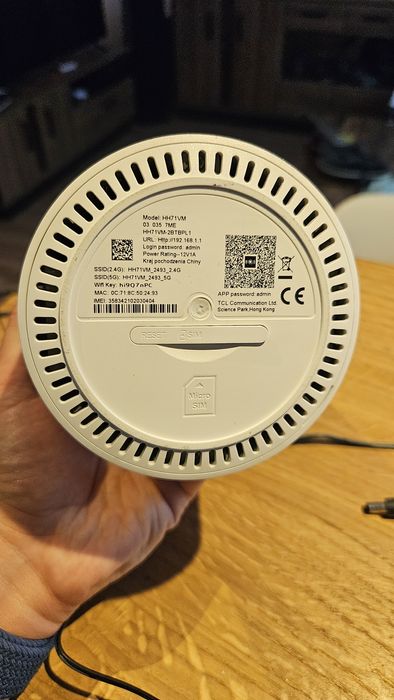 Router Alcatel na kartę SIM