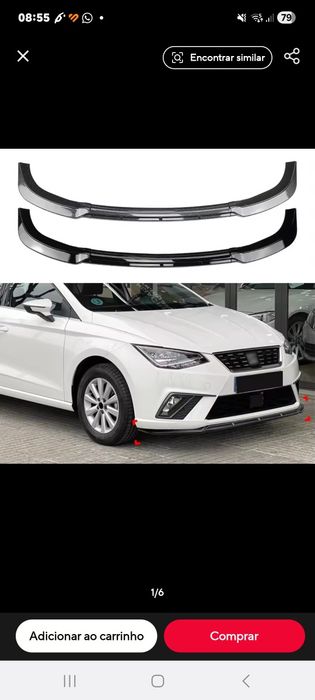 Lip seat ibiza mk5