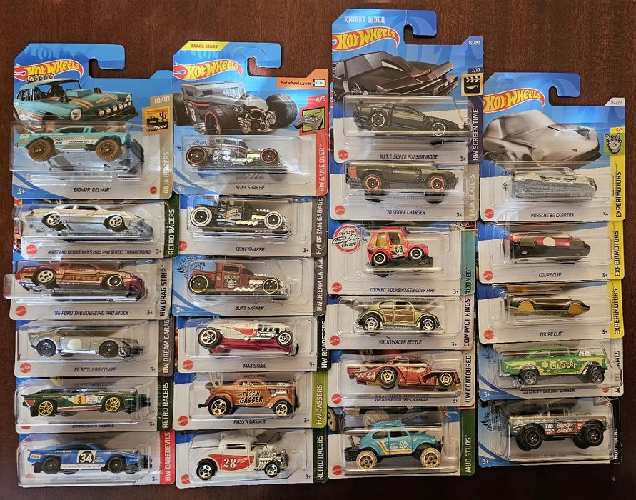 Hot wheels selados 2022/21 1/64