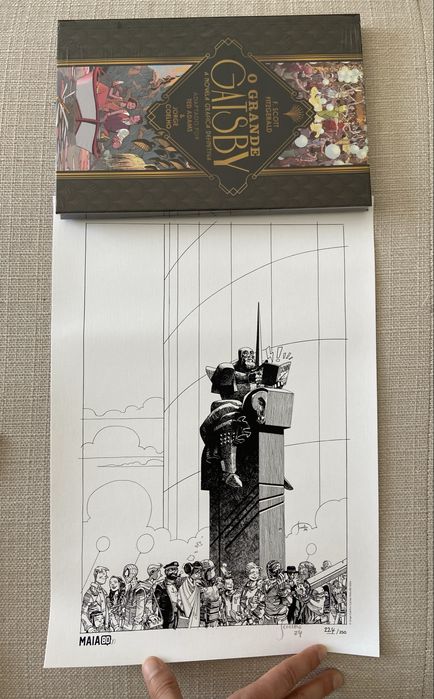 O Grande Gatsby + Poster (Ted Adams e Jorge Coelho)