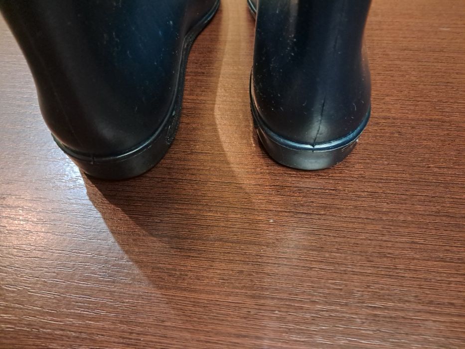 Резиновые полусапожки, по стельке 24