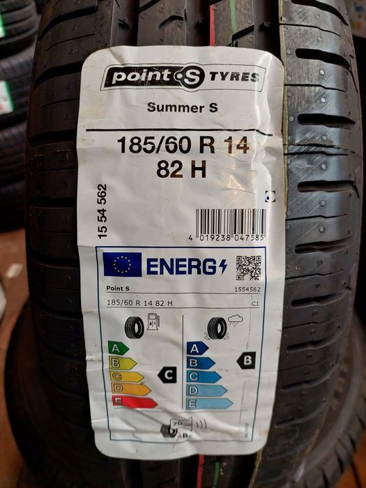 NOWE opony letnie 185/60R14 Point S Summer S grupa Continental WYSYŁKA