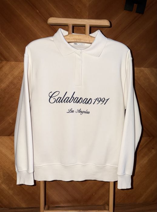 поло белое женское zara